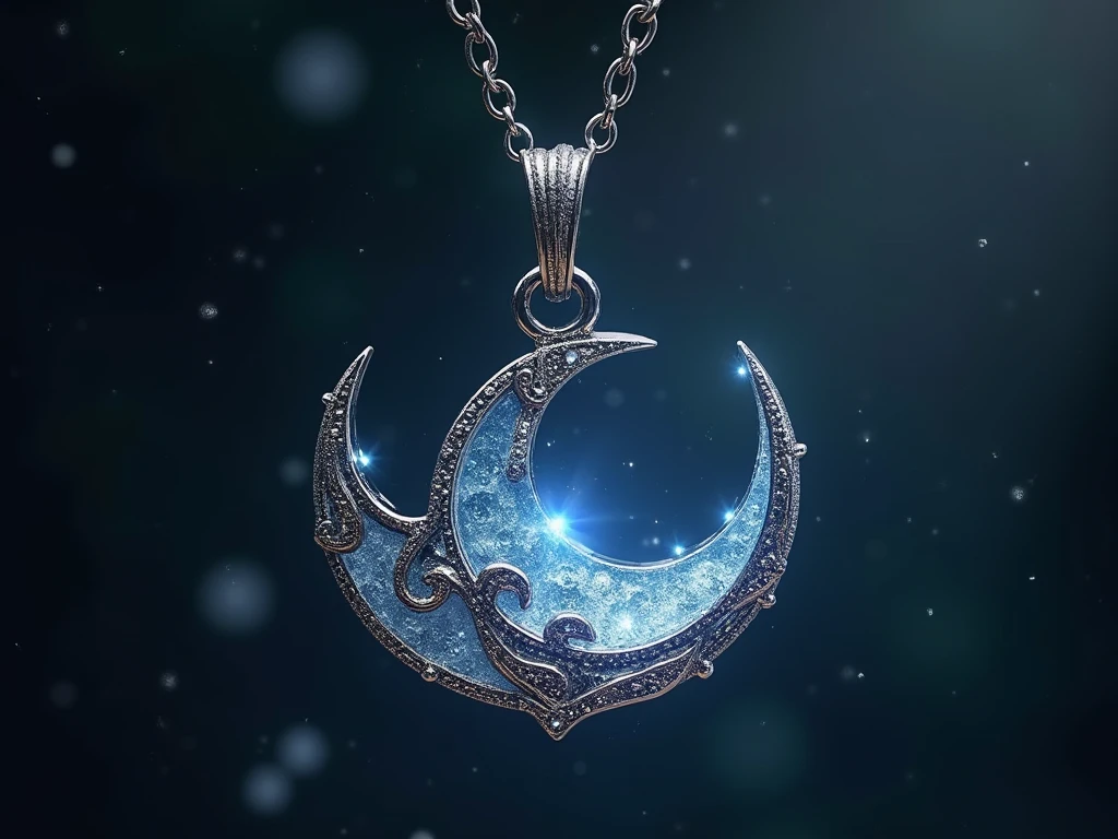 Crexaloneodhun Luna Pendant Necklace
